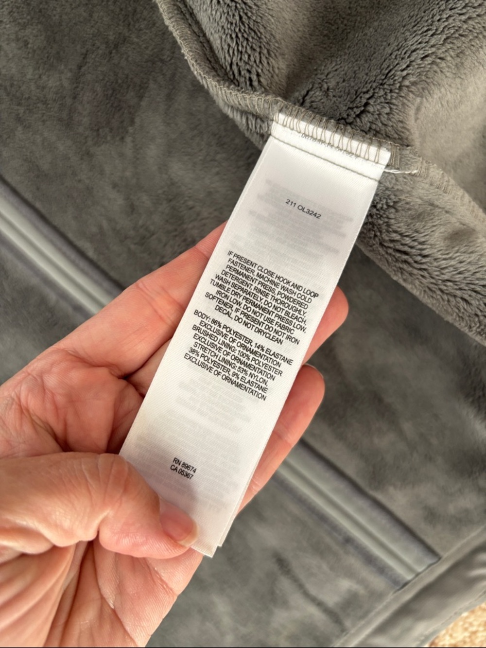 Mountain Hardwear Women's Gray Trench Softshell Coat Size Large - Picture 10 of 10